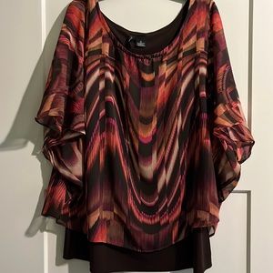 New Direction XL layered shirt